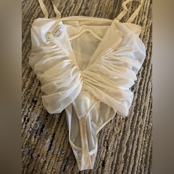 White Babaton Bodysuit - Picture 5 of 7
